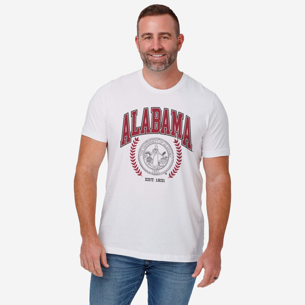 FOCO Alabama Crimson Tide Team Crest T-Shirt Cardinal M Men 3