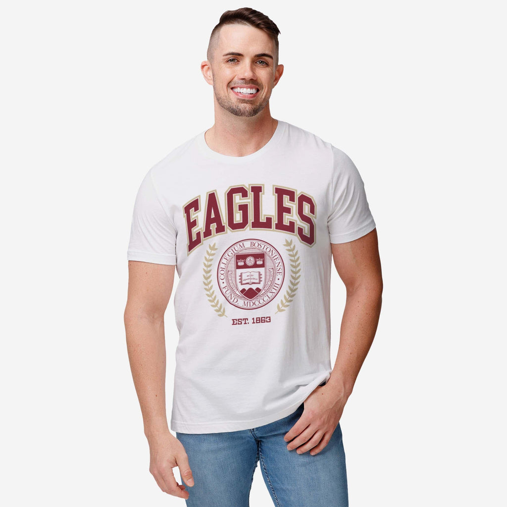 FOCO Boston College Eagles Team Crest T-Shirt White/XL 3