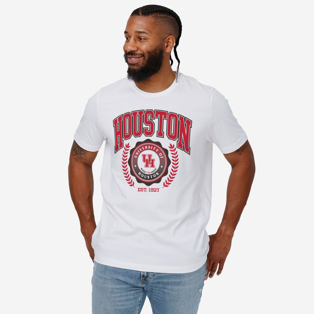 FOCO Houston Cougars Team Crest T-Shirt Red / L 3