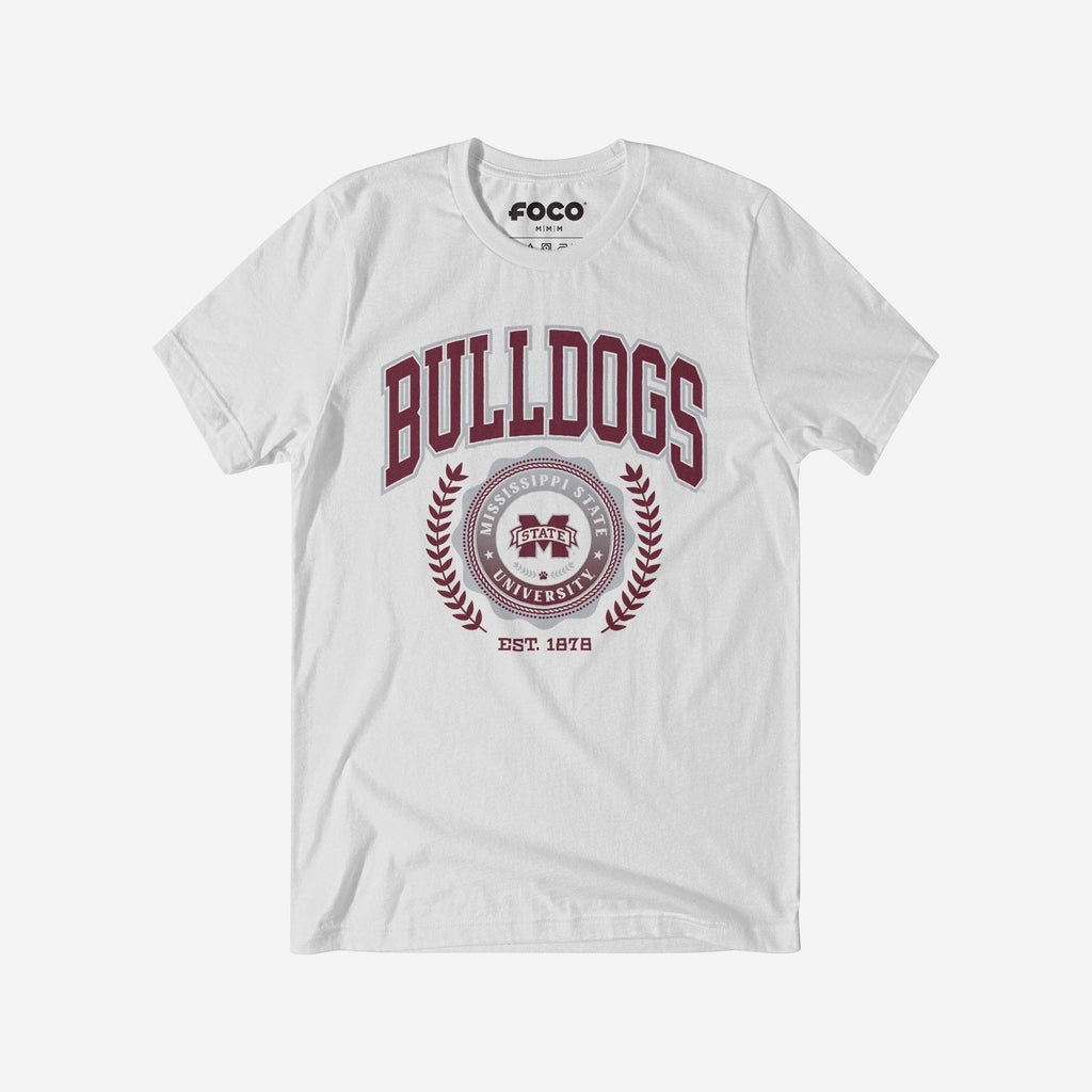 FOCO Mississippi State Bulldogs Team Crest T-Shirt Maroon M 2