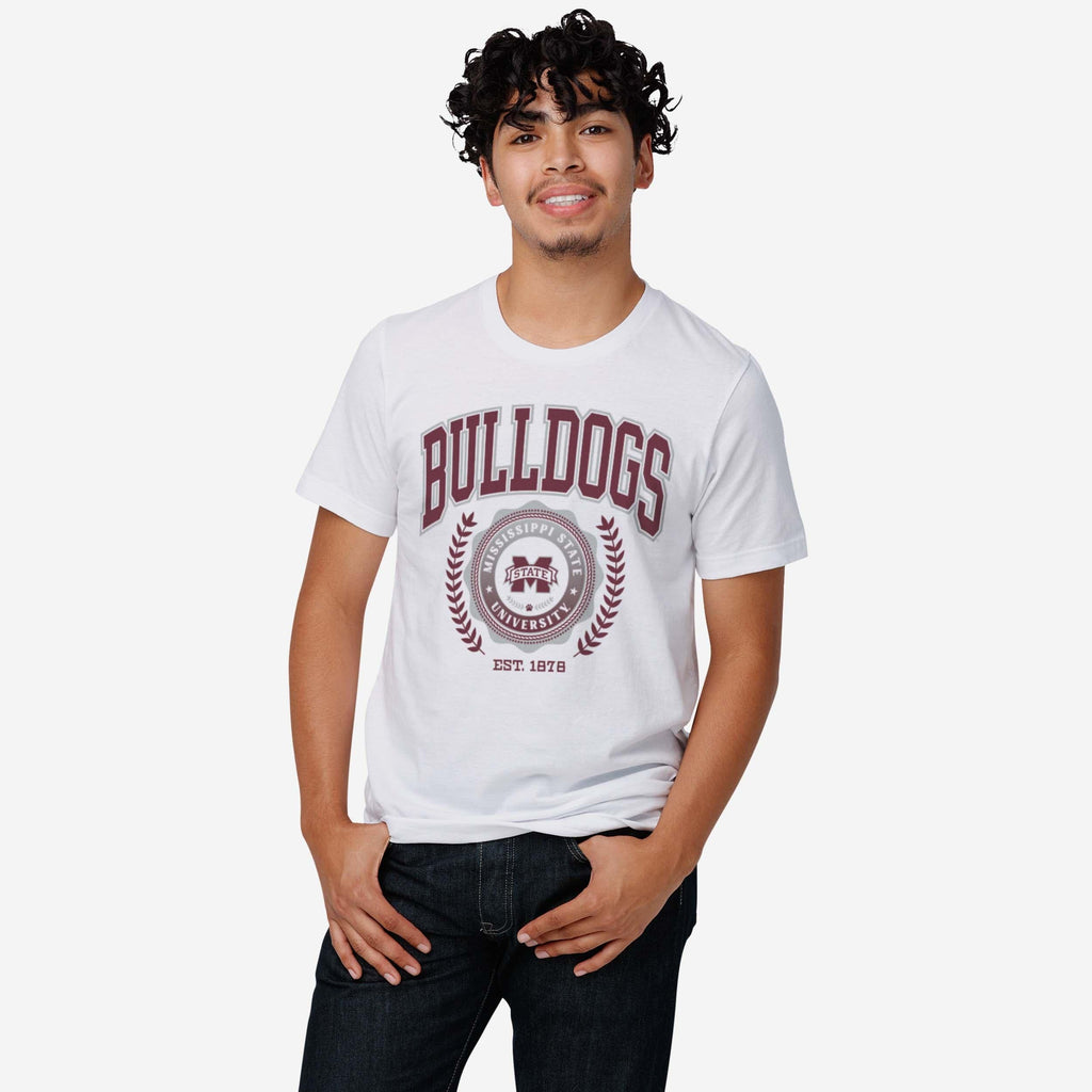 FOCO Mississippi State Bulldogs Team Crest T-Shirt Maroon M 3