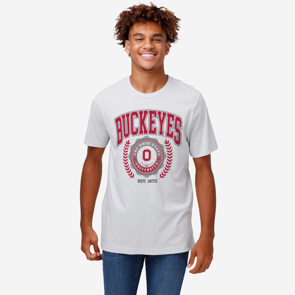 FOCO Ohio State Buckeyes Team Crest T-Shirt Red 2XL 3