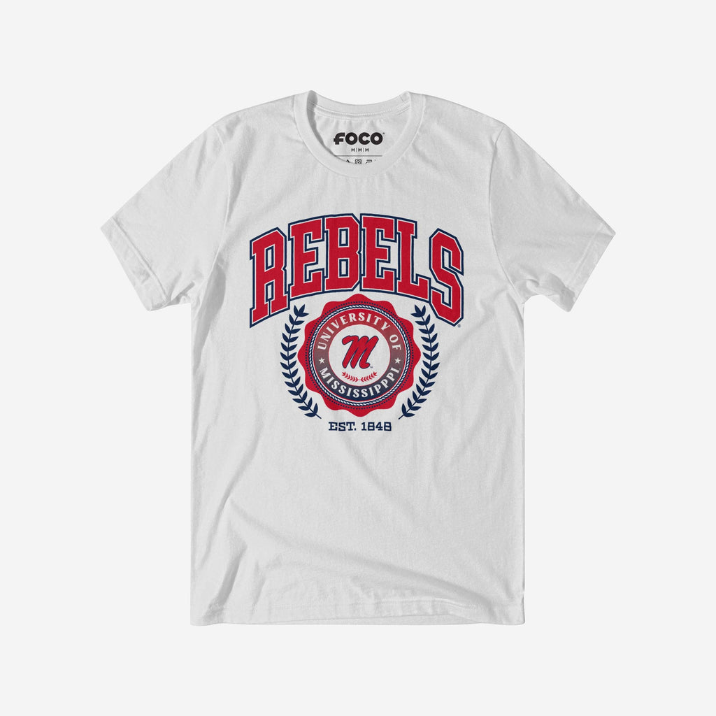 FOCO Ole Miss Rebels Team Crest T-Shirt Red XL 2
