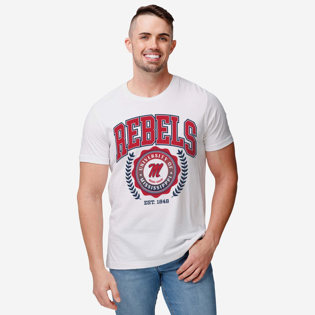 FOCO Ole Miss Rebels Team Crest T-Shirt Red XL 3
