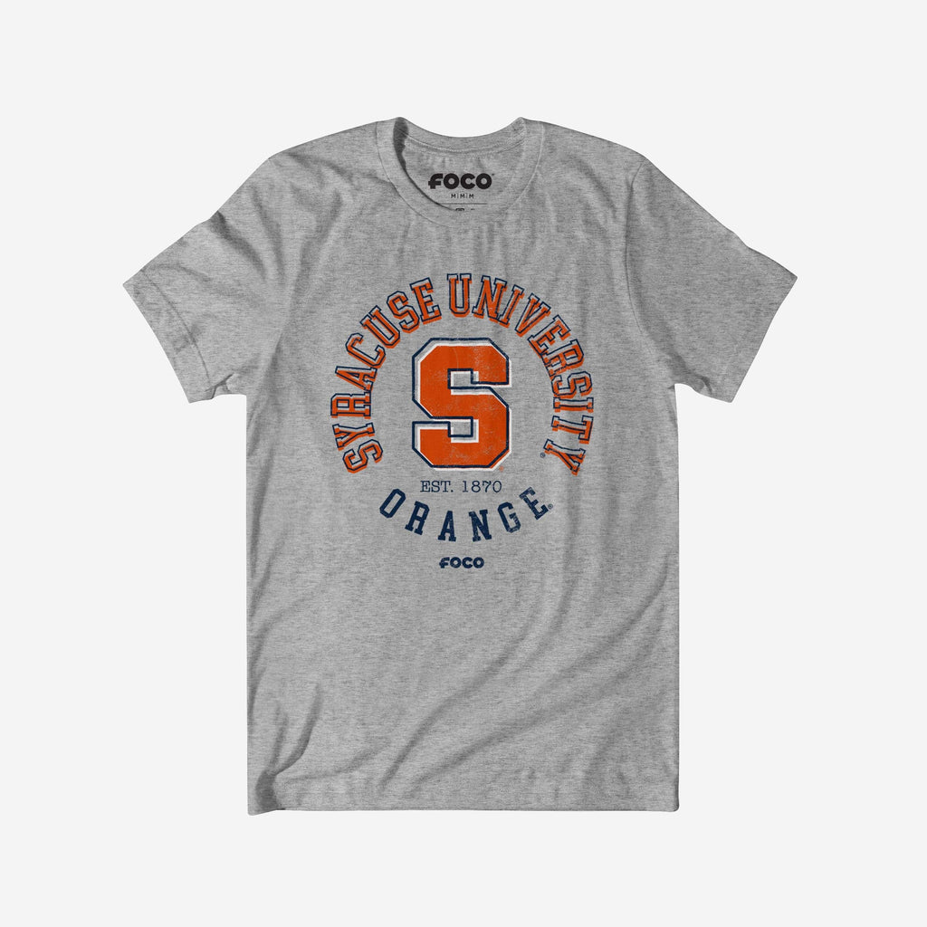 Syracuse Orange Circle Vintage T-Shirt FOCO S - FOCO.com