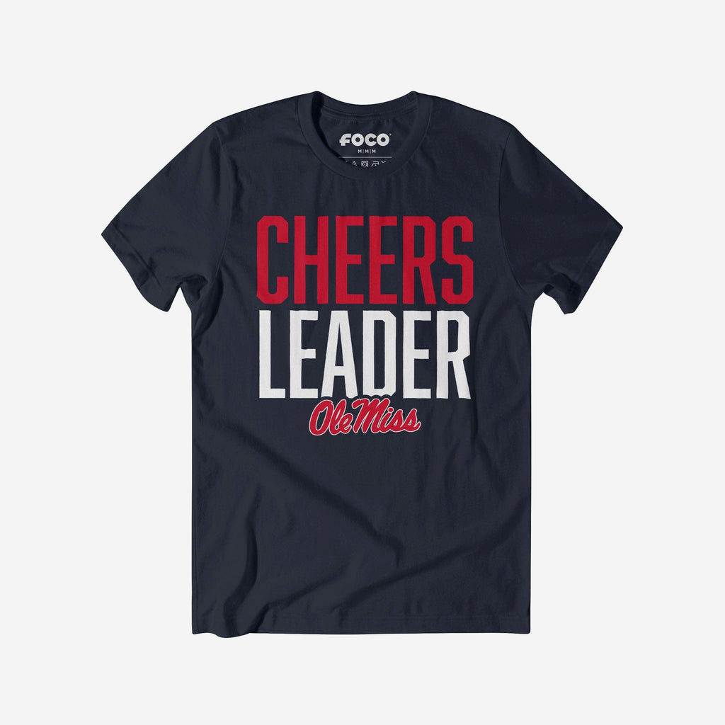 FOCO Ole Miss Rebels Cheers Leader T-Shirt Red 3XL 2