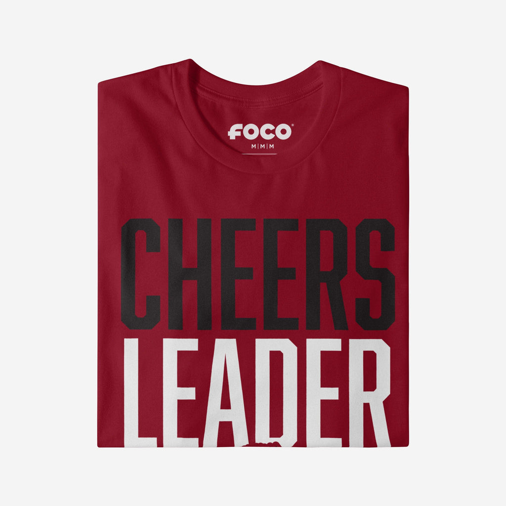 FOCO Arkansas Razorbacks Cheers Leader T-Shirt Men Size S 4