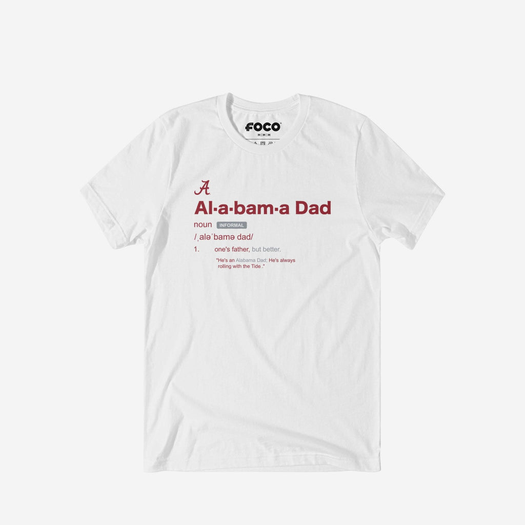 FOCO Alabama Crimson Tide Dad Definition T-Shirt Men 2