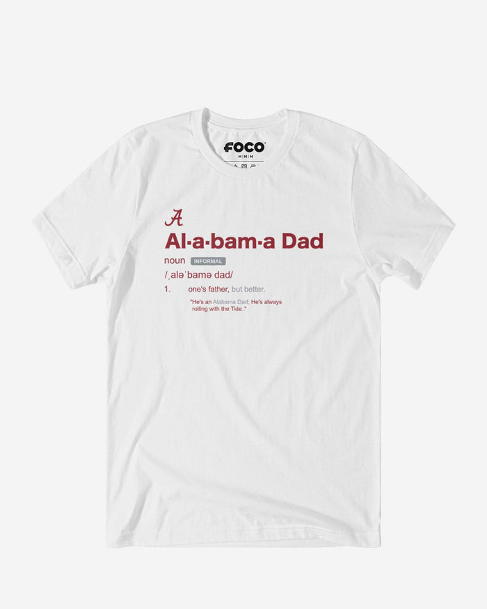 Alabama Crimson Tide Dad Definition T-Shirt FOCO S - FOCO.com