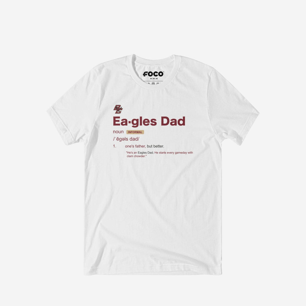 FOCO Boston College Eagles Dad Definition T-Shirt Navy 3XL 2