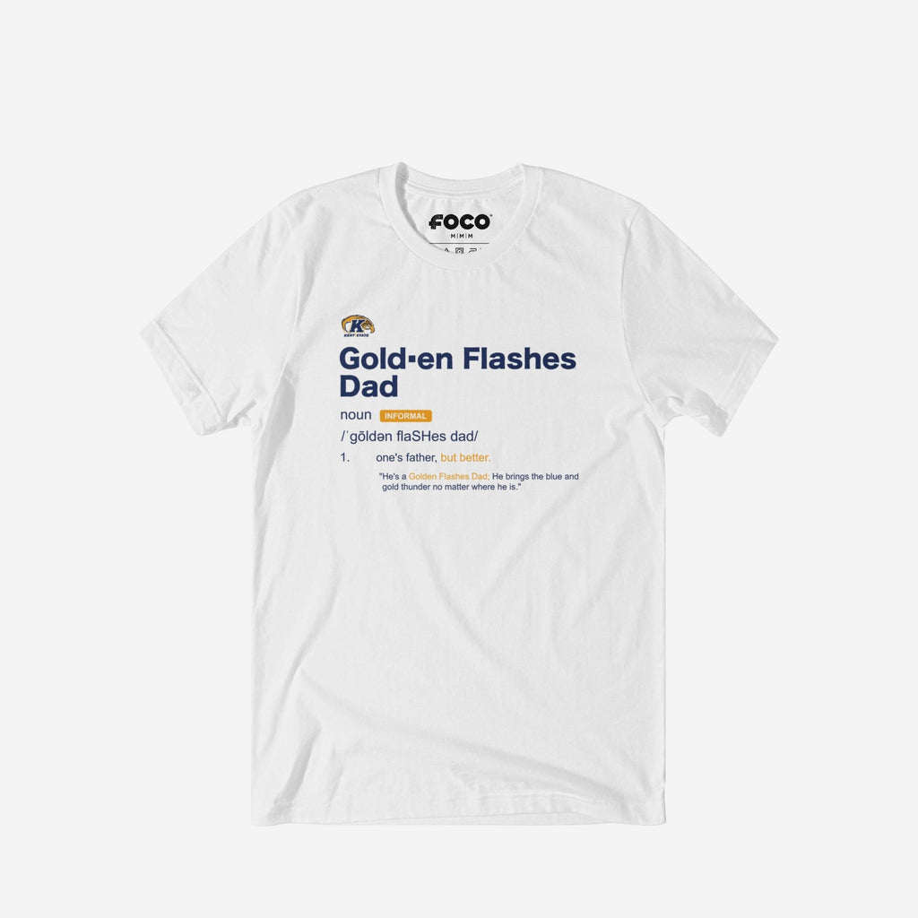 FOCO Kent State Golden Flashes Dad Definition T-Shirt - M - Herren 2