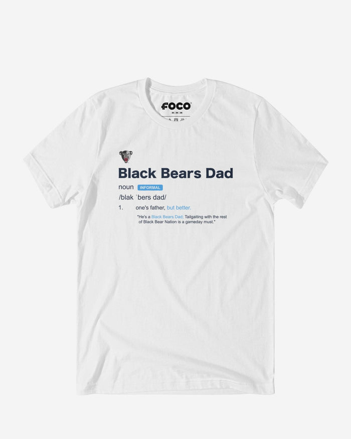 Maine Black Bears Dad Definition T-Shirt FOCO S - FOCO.com