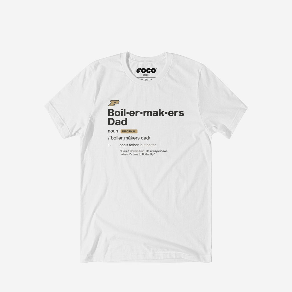 FOCO Purdue Boilermakers Dad Definition T-Shirt Black M 2