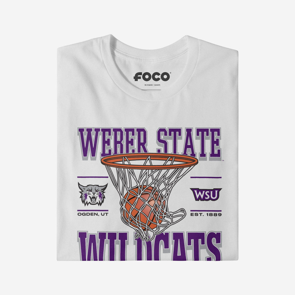 FOCO Weber State Wildcats Game Time T-Shirt Men Size L 4