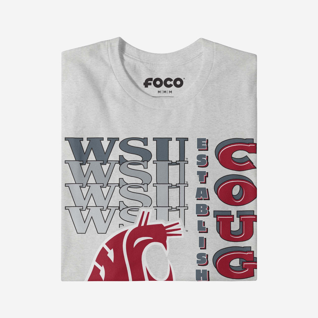 FOCO Washington State Cougars Gradient Wordmark T-Shirt - M - Herren 4
