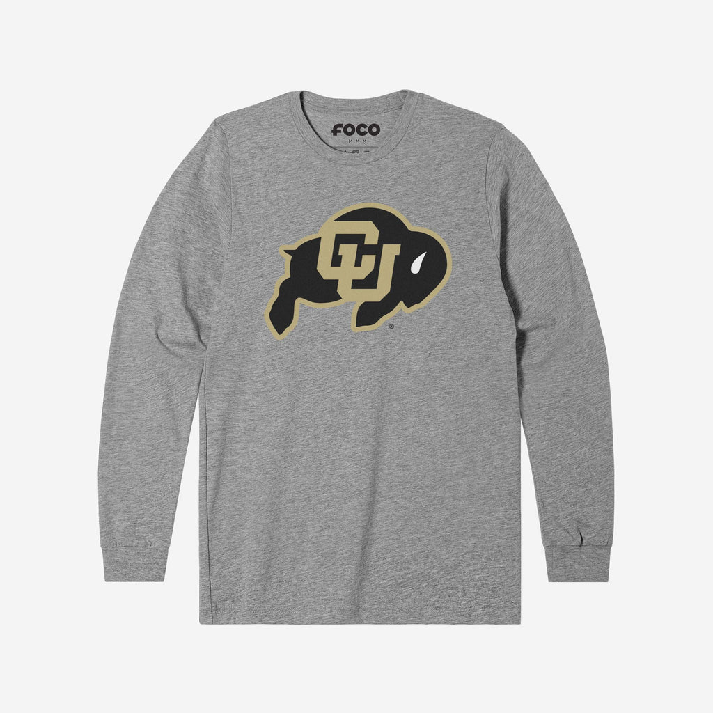 FOCO Colorado Buffaloes Primary Logo Long Sleeve T-Shirt White/S 2