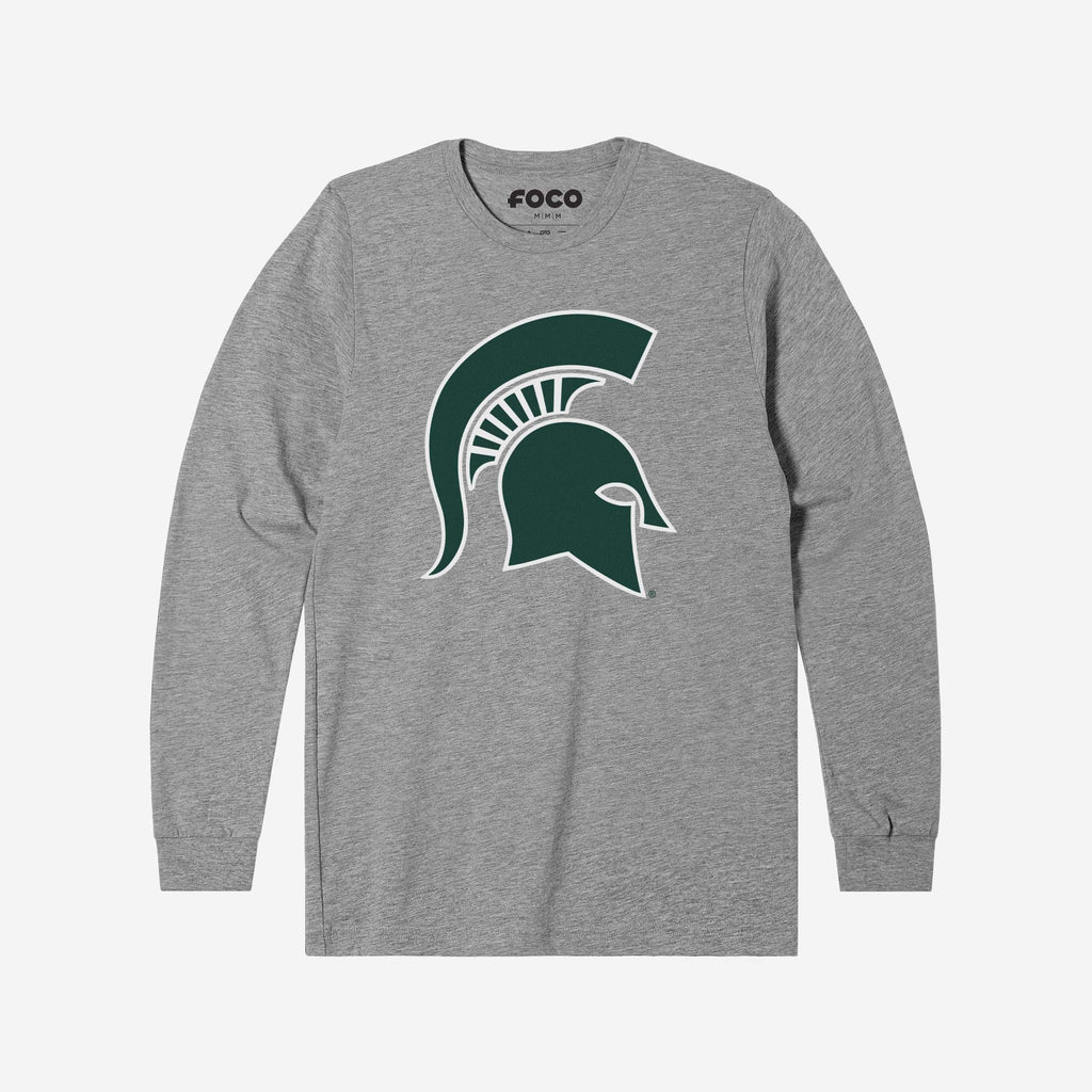 FOCO Michigan State Spartans Primary Logo Long Sleeve T-Shirt Forest / S 2