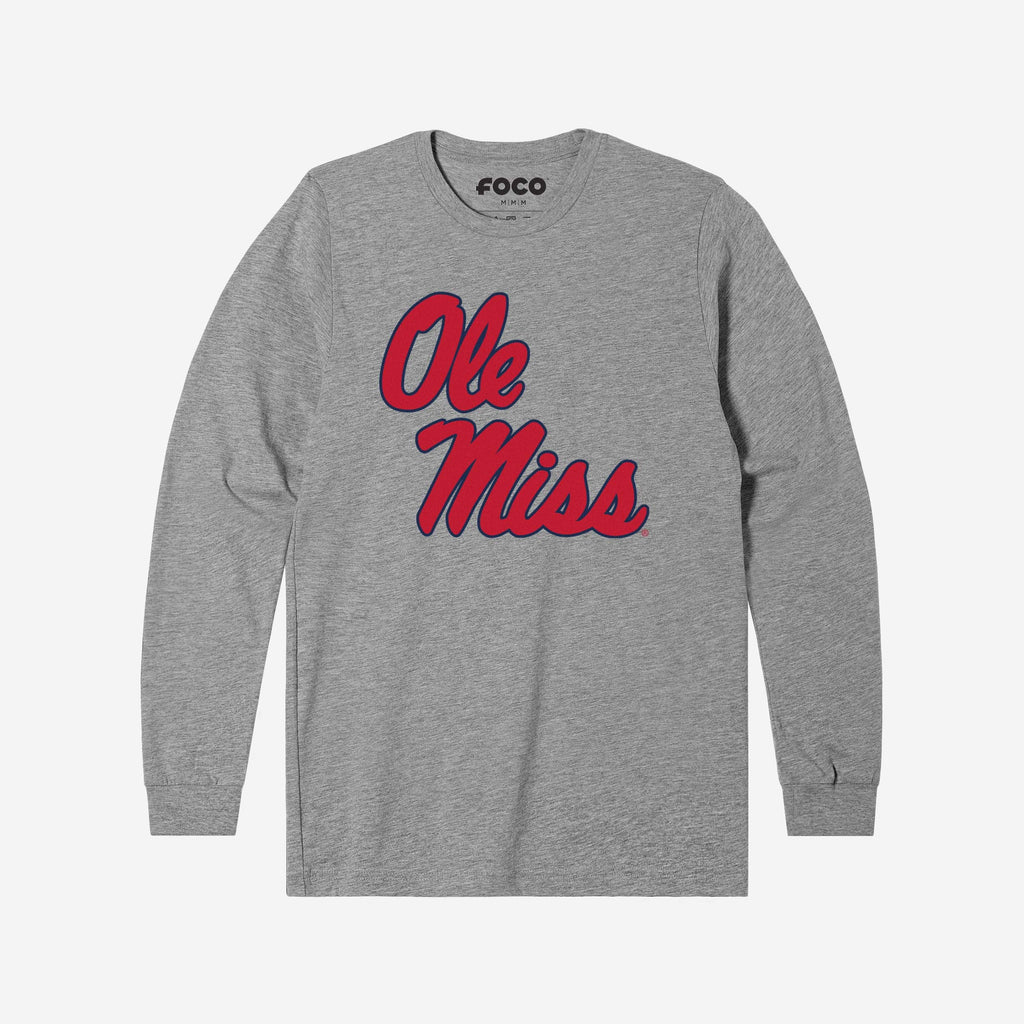FOCO Ole Miss Rebels Primary Logo Long Sleeve T-Shirt Red/XL 2
