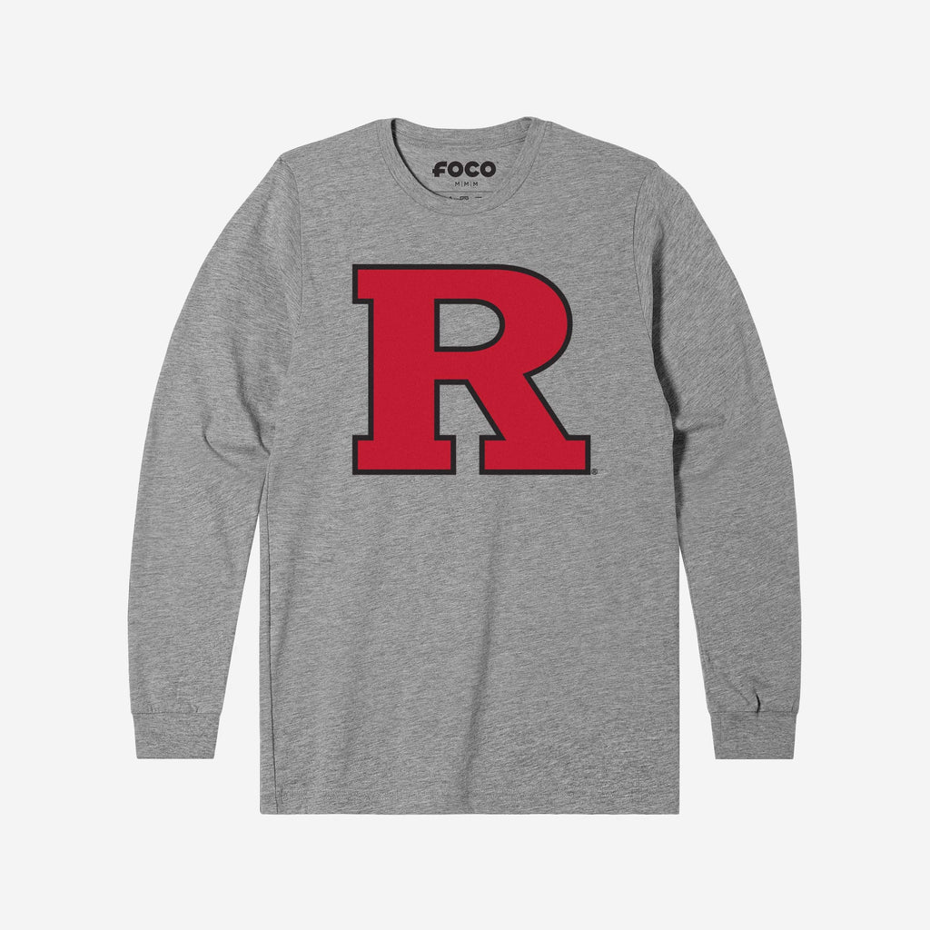FOCO Rutgers Scarlet Knights Primary Logo Long Sleeve T-Shirt Red/XL 2