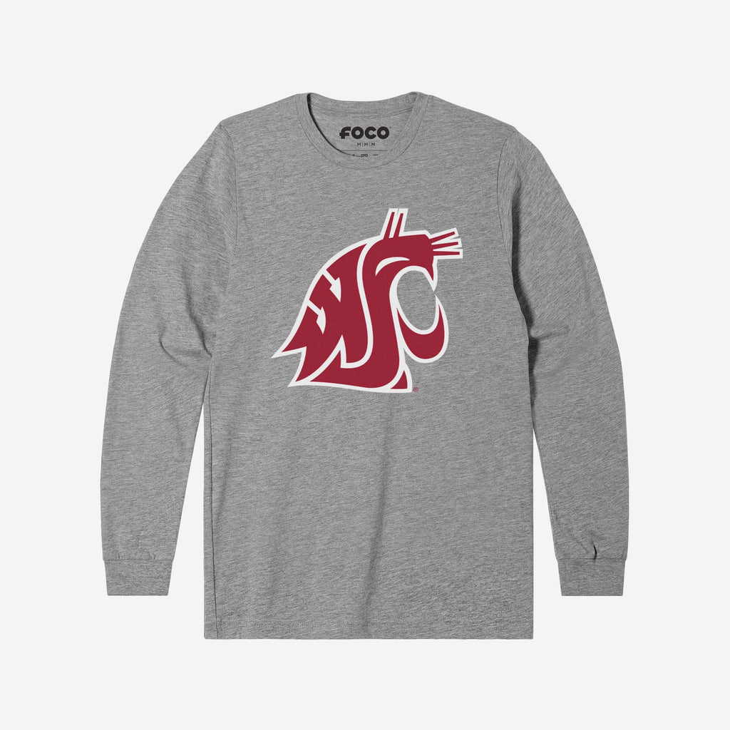 FOCO Washington State Cougars Primary Logo Long Sleeve T-Shirt Cardinal / L 2