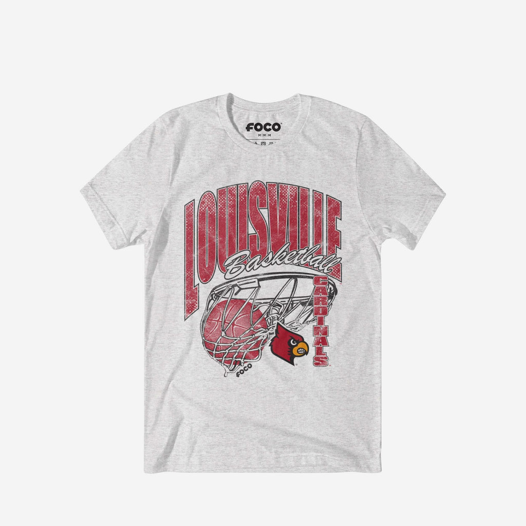 FOCO Louisville Cardinals Script Swish T-Shirt Men S 2
