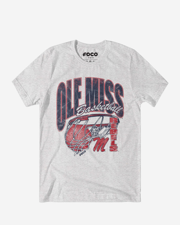 Ole Miss Rebels Script Swish T-Shirt FOCO S - FOCO.com