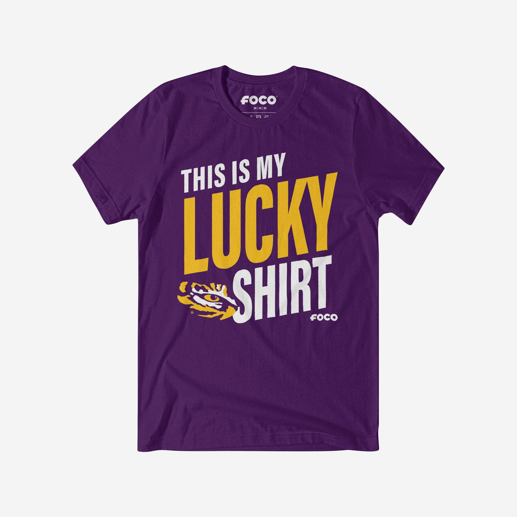 FOCO LSU Tigers This Is My Lucky T-Shirt - S - Herren 2