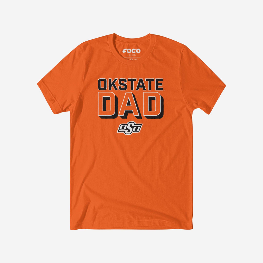 FOCO Oklahoma State Cowboys Team Dad T-Shirt Men Size L 2