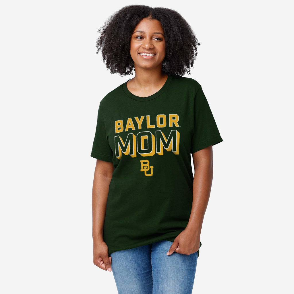 FOCO Baylor Bears Team Mom T-Shirt Green S Women 3