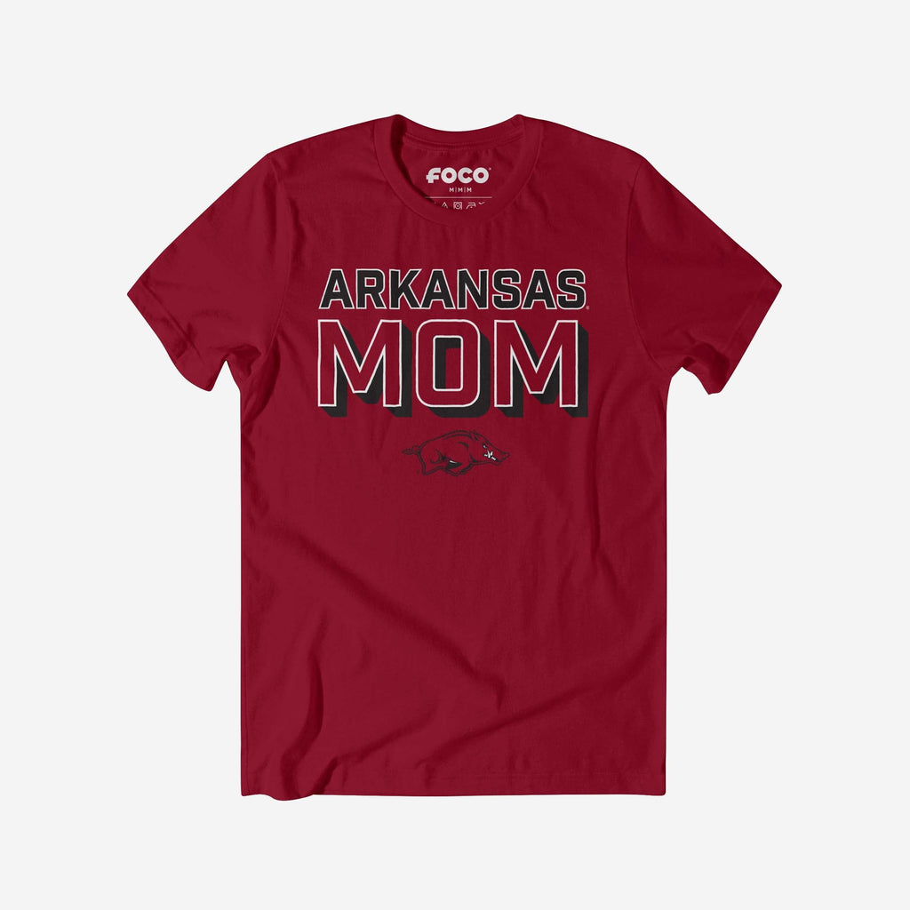Arkansas Razorbacks Team Mom T-Shirt FOCO S - FOCO.com