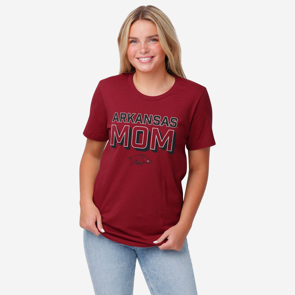 FOCO Arkansas Razorbacks Team Mom T-Shirt Women L 3