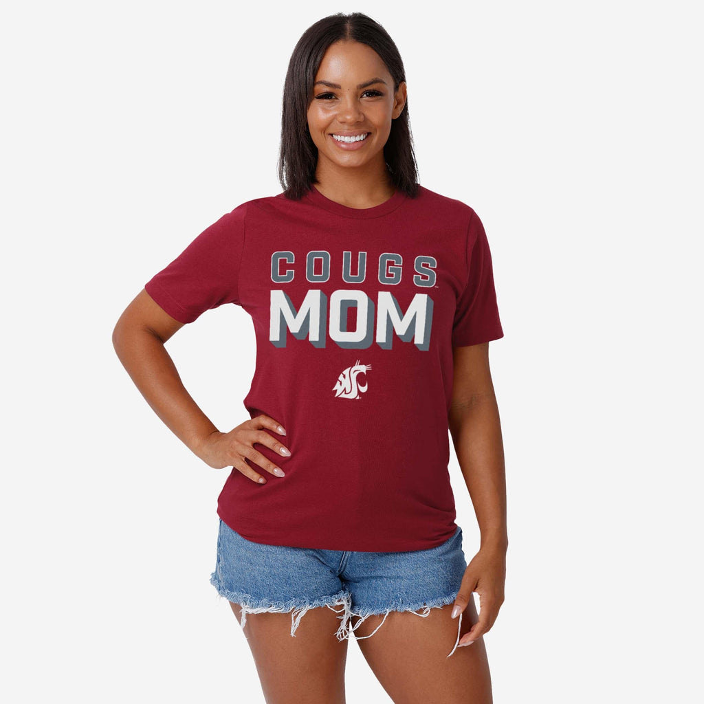 FOCO Washington State Cougars Team Mom T-Shirt - S - Damen 3