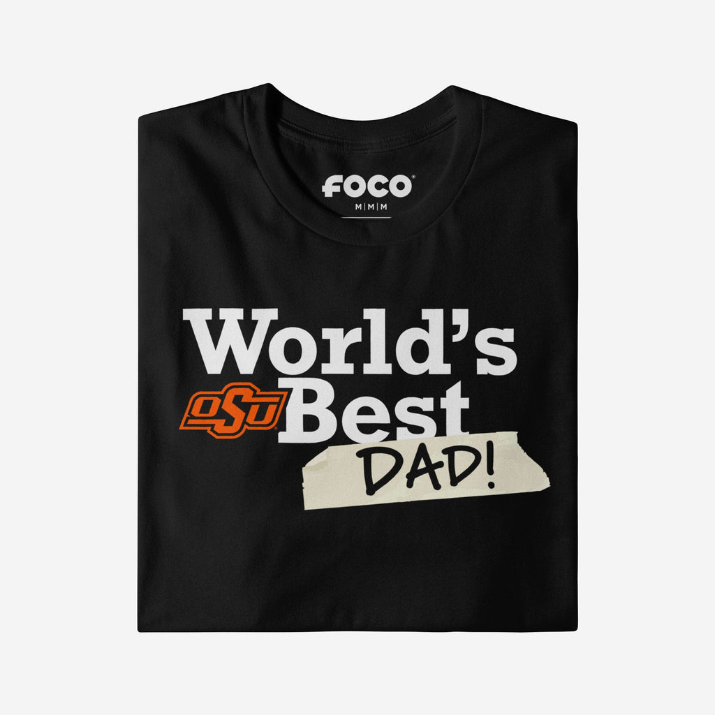 FOCO World's Best Dad T-Shirt Schwarz XL 4