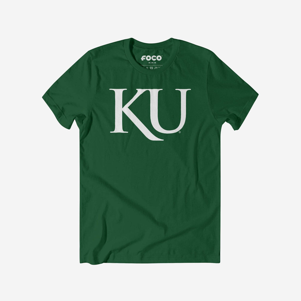 FOCO Kansas Jayhawks T-Shirt mit Logo Weiß - S - Herren 2