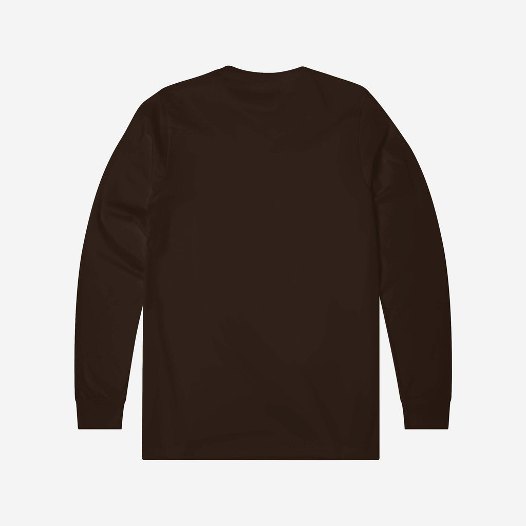 FOCO Cleveland Browns 1959 Retro Logo Long Sleeve T-Shirt White / S 4