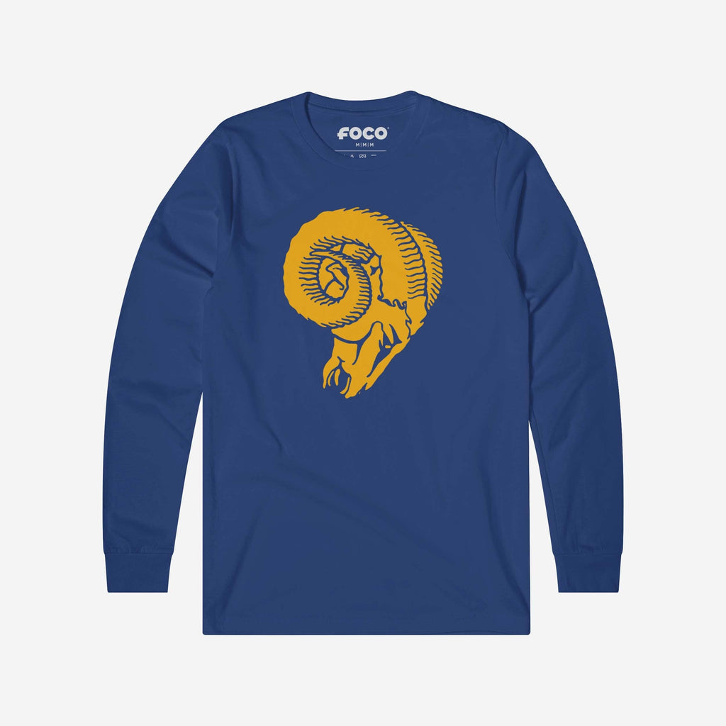 FOCO Los Angeles Rams 1966 Retro Logo Langarm T-Shirt - True Royal / XL 2