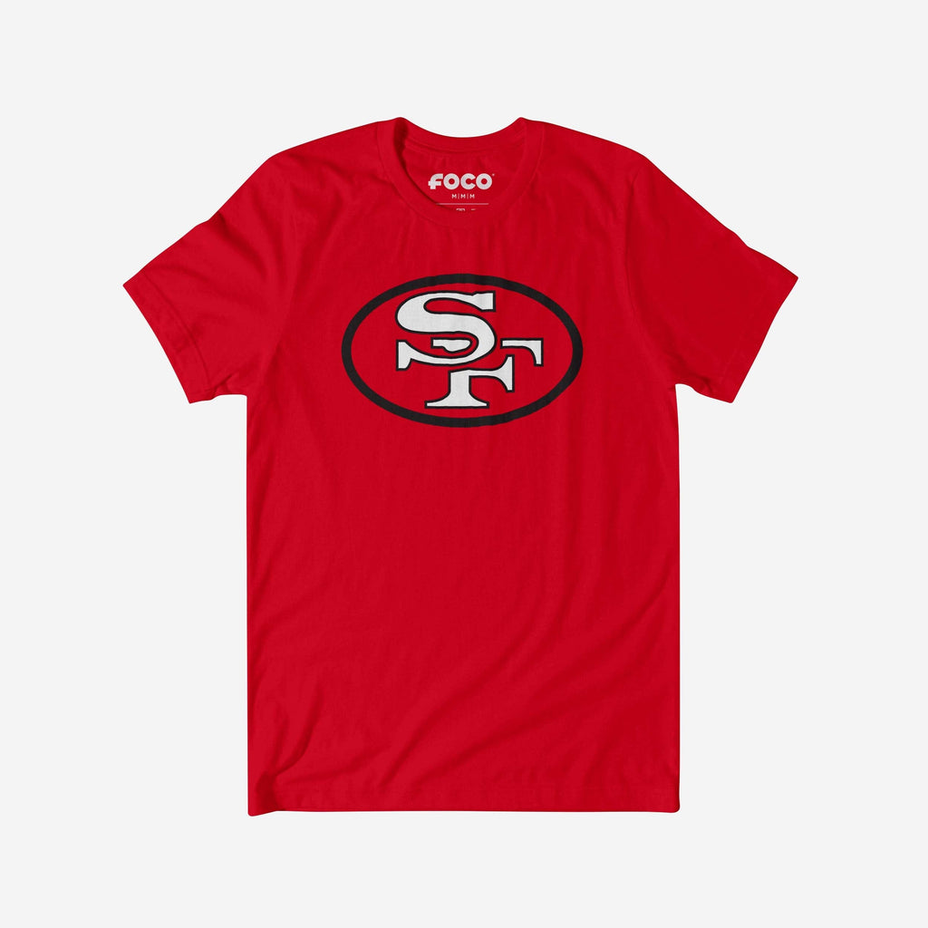 FOCO San Francisco 49ers 1968 Retro Logo T-Shirt White S 2