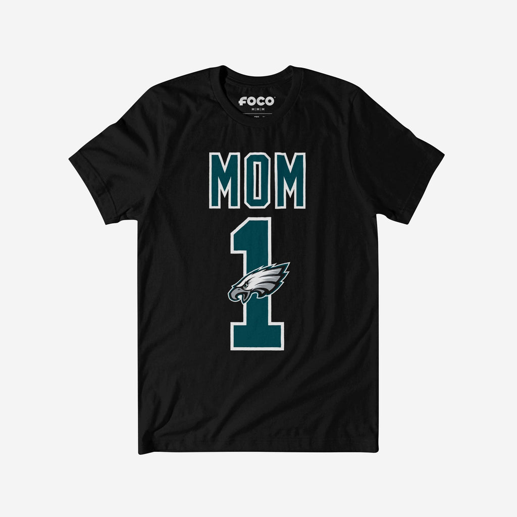 FOCO Philadelphia Eagles Number 1 Mom T-Shirt Green 2XL 2