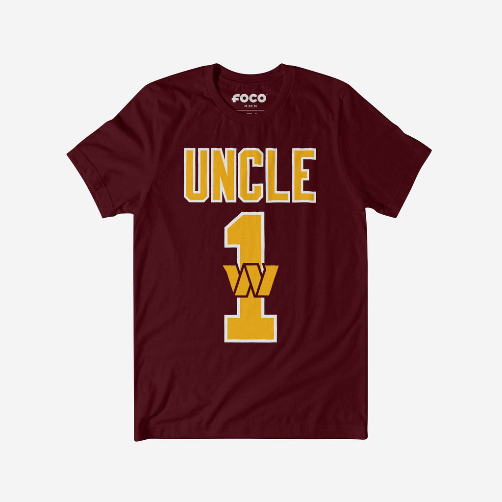 FOCO Washington Commanders Number 1 Uncle T-Shirt Men XL 2