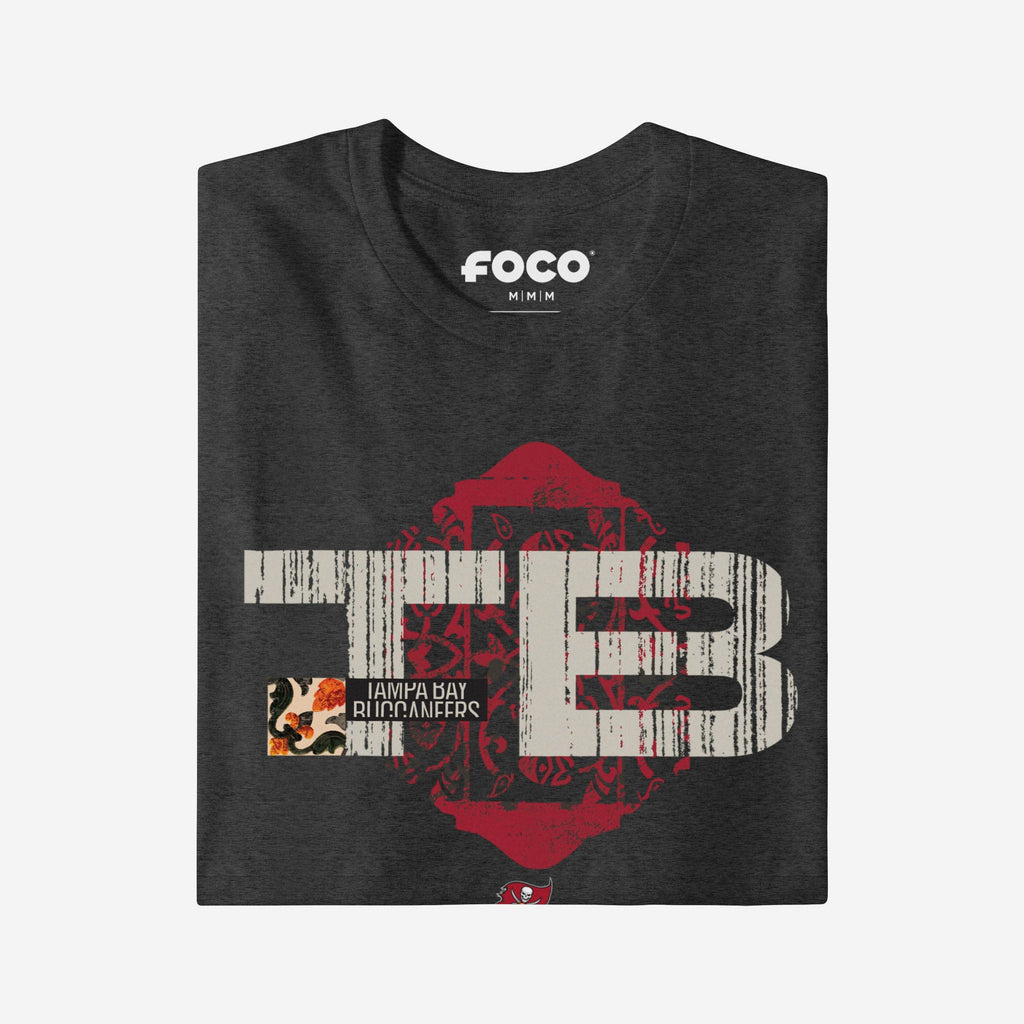 FOCO NFL Draft Cluster T-Shirt Dark Grey Heather S 4