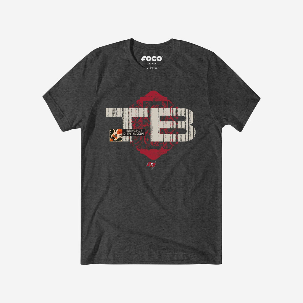 FOCO NFL Draft Cluster T-Shirt Dark Grey Heather S 2