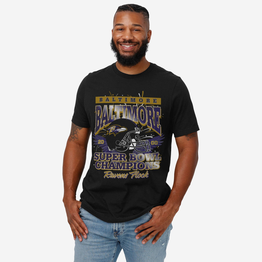 Baltimore Ravens Super Bowl Commemorative T-Shirt FOCO