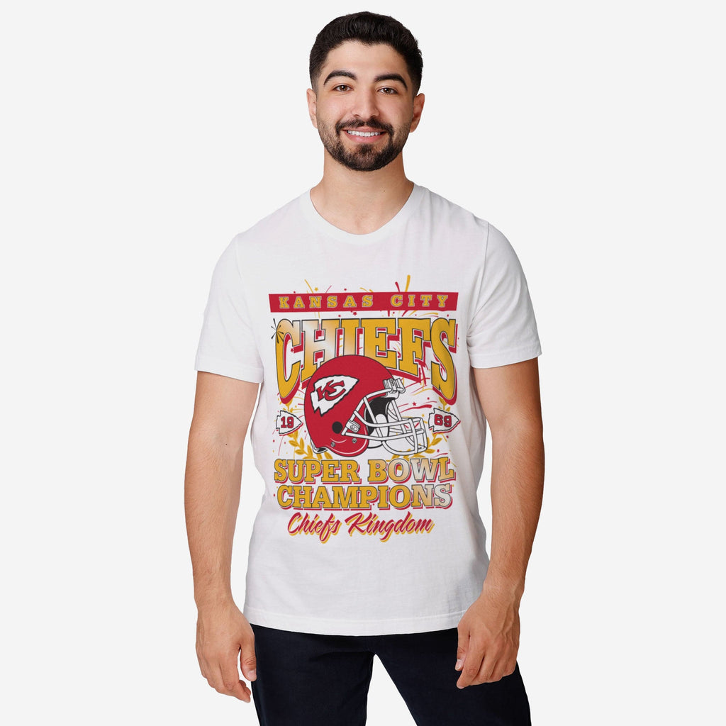 Kansas City Chiefs Super Bowl Commemorative T-Shirt FOCO