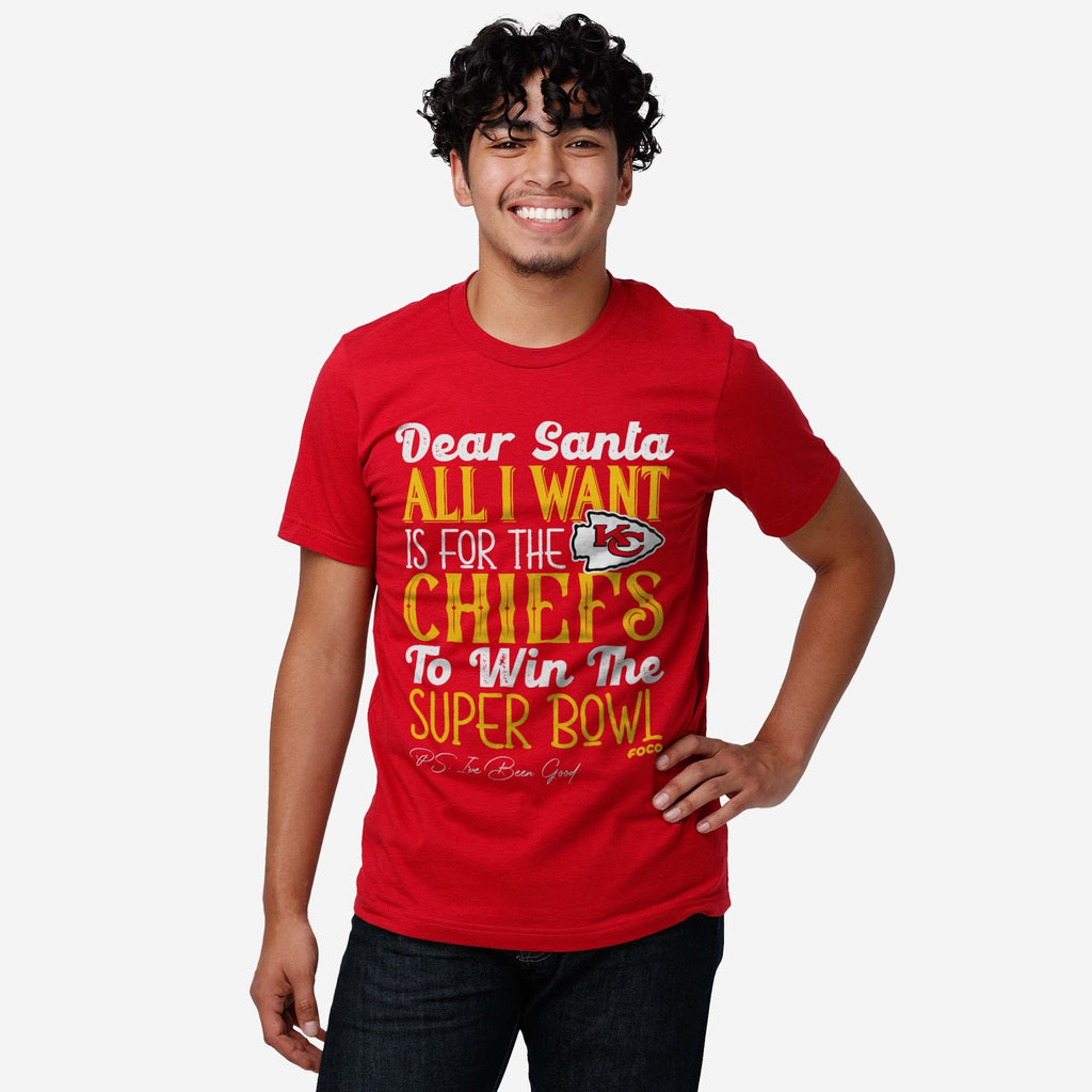 FOCO All I Want T-Shirt Red M Men 3