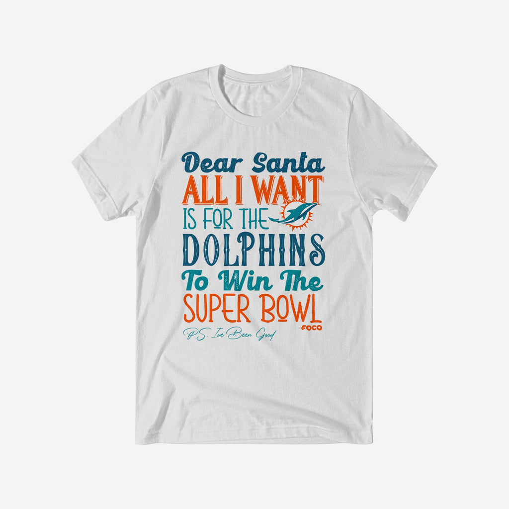 FOCO Miami Dolphins All I Want T-Shirt White 3XL 2