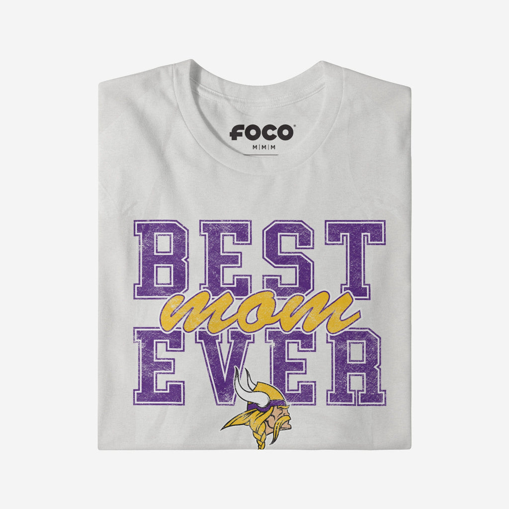 FOCO Minnesota Vikings Stacked T-Shirt Purple 2XL 4