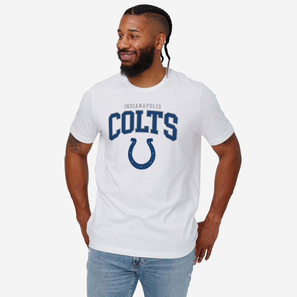 FOCO Indianapolis Colts Classic Logo T-Shirt - True Royal / 2XL - Herren 3
