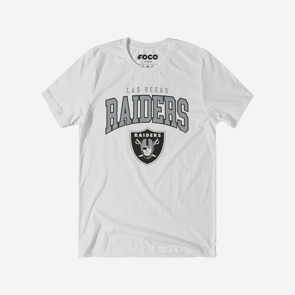 FOCO Las Vegas Raiders Classic Logo T-Shirt White S 2