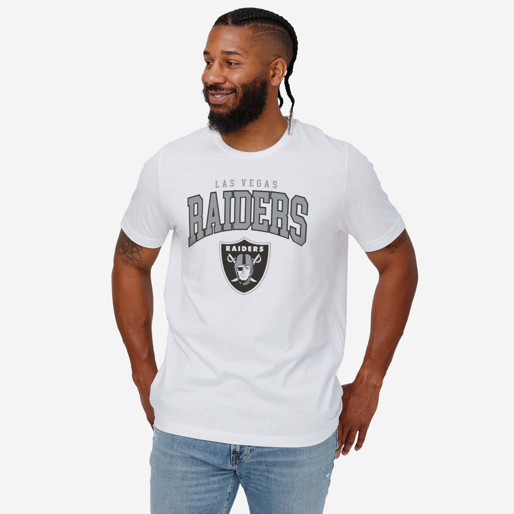 FOCO Las Vegas Raiders Classic Logo T-Shirt White S 3