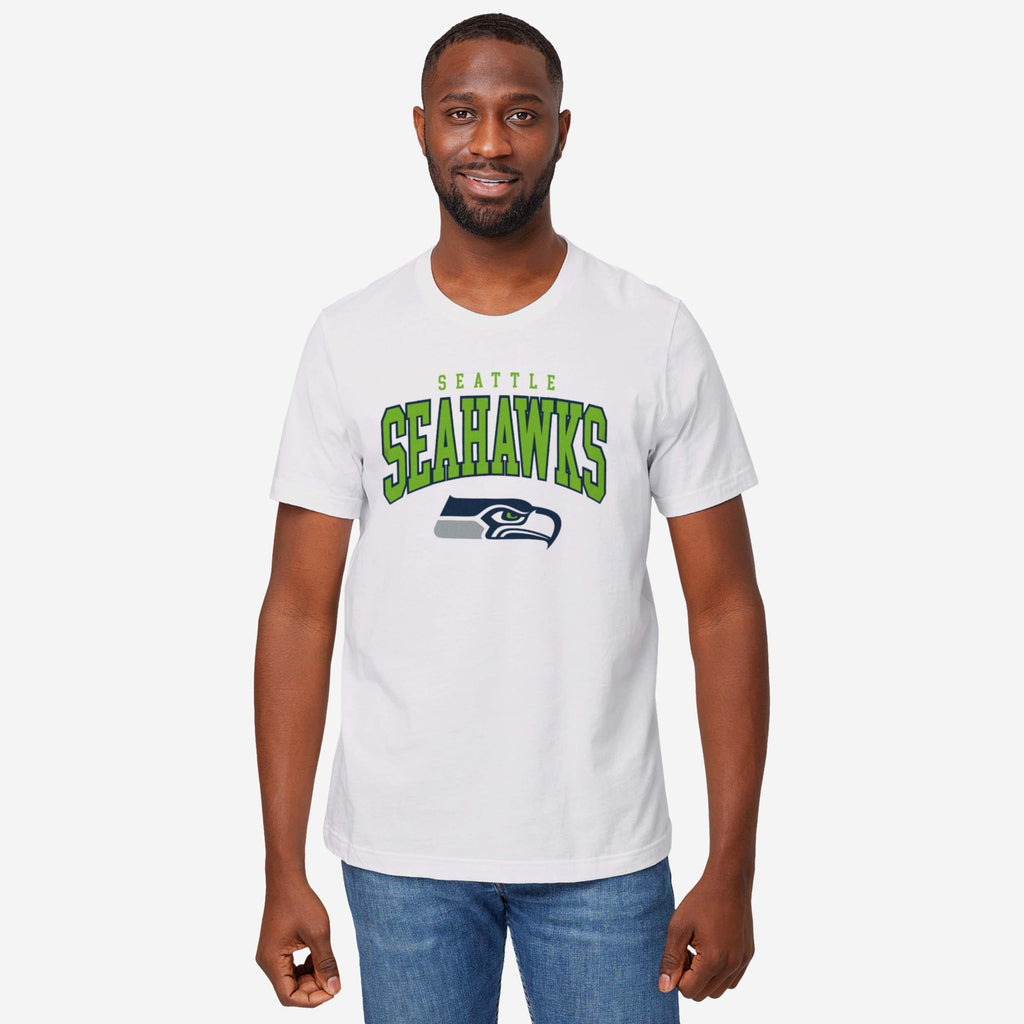 FOCO Seattle Seahawks Classic Logo T-Shirt Navy / S 3